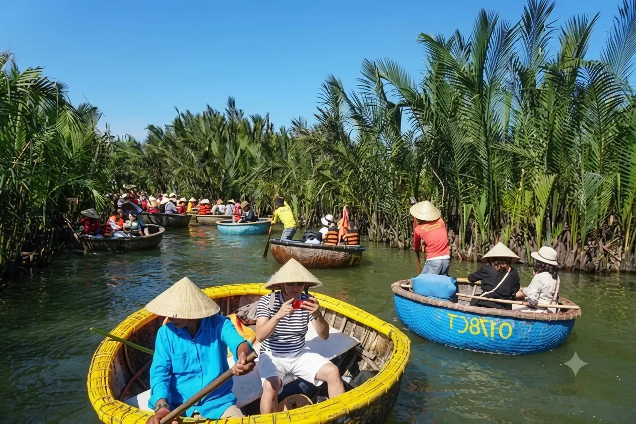 basket boat ride